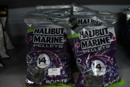 *Quantity of Halibut Marine Pellets