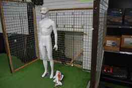 *Metal Mesh Wall Racking (collection by appointment, contents not included)