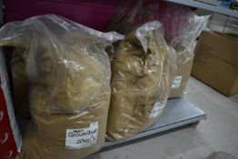 *Five 20kg Bags of Ground Bait