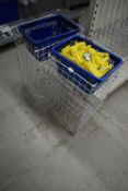 *Two White Mesh Basket and Contents of Bobco Simply Winders