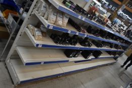 *Five Sections of Cream Shelving (collection by appointment, contents not included)