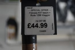 *Frenzee FXT Match Plus Waggler Rod 10’6” RRP: £87.99