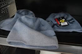 *Three Daiwa Blue Beanies