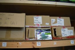 *One Box of 13cm Pike Lures, and Four Boxes of 12.5m Mermaid Shad Lures