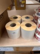 *Four Rolls of Self Adhesive Labels