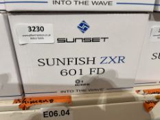 *Sunset Sunfish ZXR 601FD Fishing Reel
