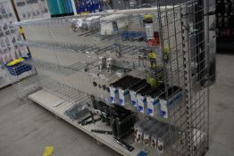 *Three Sections of Double Sided Racking (collection by appointment, contents not included)