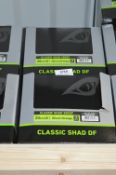*Four Packs of 15 Daiwa Classic Shad 250DF 8” Ghost Orange
