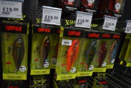 *Quantity of Rapala X-Rap Fishing Lures