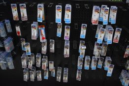 *Contents of Racking to Include Assorted Lures