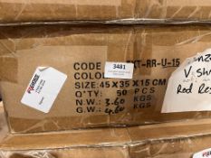 *Box of Fifty Frenzee FXT 20cm U-Shaped Rod Rests