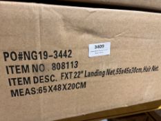 *Box of Twenty Frenzee FXT 22” Hair Landing Nets 55x45x30cm