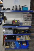 *Contents of Shelves to Include Assorted Tools and Accessories