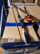 *Box of 10 Zebco Rainbow Combo Rod & Reel Kits