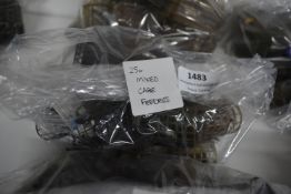 *Twenty-Five Mixed Cage Feeders