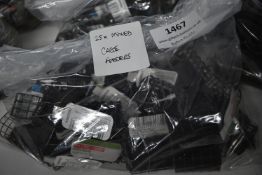 *Twenty-Five Mixed Cage Feeders