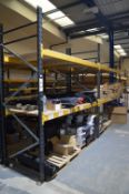 *Two Bays of Link 51 Pallet Racking 300cm high x 110x260cm Comprising of Three Uprights and Eight