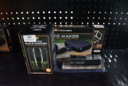 *Two Toastie Makers, Electric Boilie Grinder, and Rod Bands