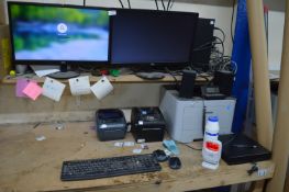 *Packaging and Labelling Computer System Comprising of Acepc Terminal, Two Monitors, Cordless