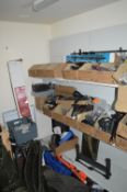 *Contents of Storeroom to Include Various Returns, Supermarket Style Shelving, etc.