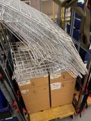 *Wire Dump Baskets, and Two Standalone Drawer Pedestals (trolley not included)