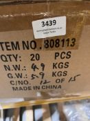 *Box of Twenty Frenzee 808113 22” Hair Landing Nets