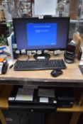 *Point of Sale Station Comprising of Computer, Monitor, Keyboard, Mouse, Infrared Reader, Cash