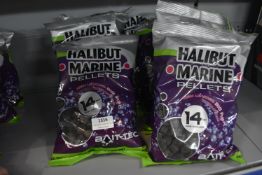 *Quantity of Halibut Marine Pellets
