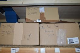 *Box of 13cm Grudgin, Box of 9cm Katakuchi, and Box of 9cm Rainbow Trout Lures