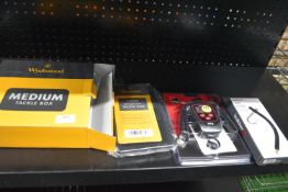 *Wychwood Medium Tackle Box, Large Internal Tackle Box, Foldable Scale, and Easy Lift Weight Hook (2