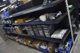 *Contents of Shelves to Include Printer, Security Tags, Boxes, Mugs, Zap Coin Sorter/Counter, etc.