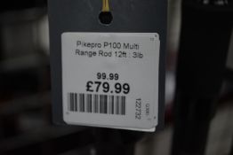 *Pike Pro P100 Multi Range Rod 12ft 3lb RRP: £99.99