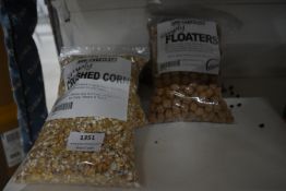 *Quantity of Simply Crushed Corn and Floaters