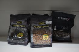 *Four Bags of Crafty Catchers 2x Natural Hemp, 2x Pellet Floaters, and a Bag of CC Moore Odessey XXX