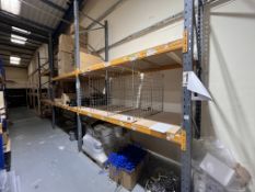 *Three Bays of Dexion Pallet Racking 400cm high x 110x260cm Comprising Four Uprights and Twelve