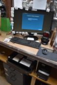 *Point of Sale Station Comprising of Computer, Monitor, Keyboard, Mouse, Infrared Reader, Cash