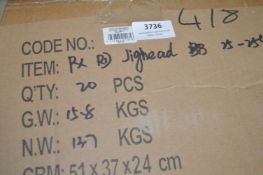 *Carton Containing 20 Boxes of Prorex Round Jig Heads 25g #2