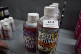 *Four Bottles of Pro Natural Green Liquid, and One Bottle of Bait Tech Krill and Tuna Oil