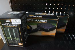 *Two Toastie Makers and an Electric Boilie Grinder