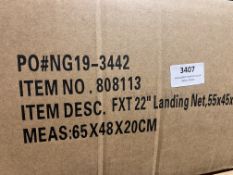 *Box of Twenty Frenzee FXT 22” Hair Landing Nets 55x45x30cm