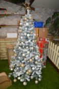 *Artificial Christmas Tree and Various Christmas Derations