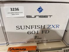 *Sunset Sunfish ZXR 601FD Fishing Reel