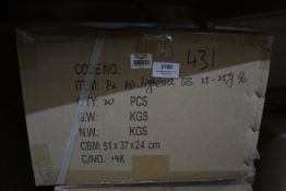 *Carton Containing 20 Packs of Round Jig Head Hooks 25g #6