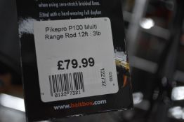 *Pike Pro P100 Multi Range Rod 12ft 3lb RRP: £99.99