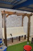 *Garden Pagoda and Bench Set