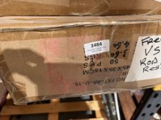 *Box of Fifty Frenzee FXT 20cm U-Shaped Rod Rests