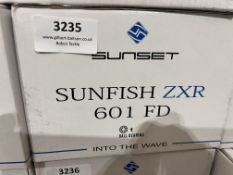 *Sunset Sunfish ZXR 601FD Fishing Reel