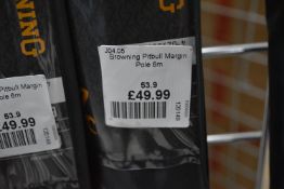 *Browning Pitbull Margin Pole 6m RRP: £53.90