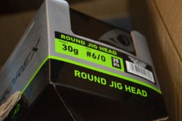 *Nine Packs of Daiwa Round Jig Head 30g #6