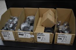 *Four Boxes of Assorted Spare Spools